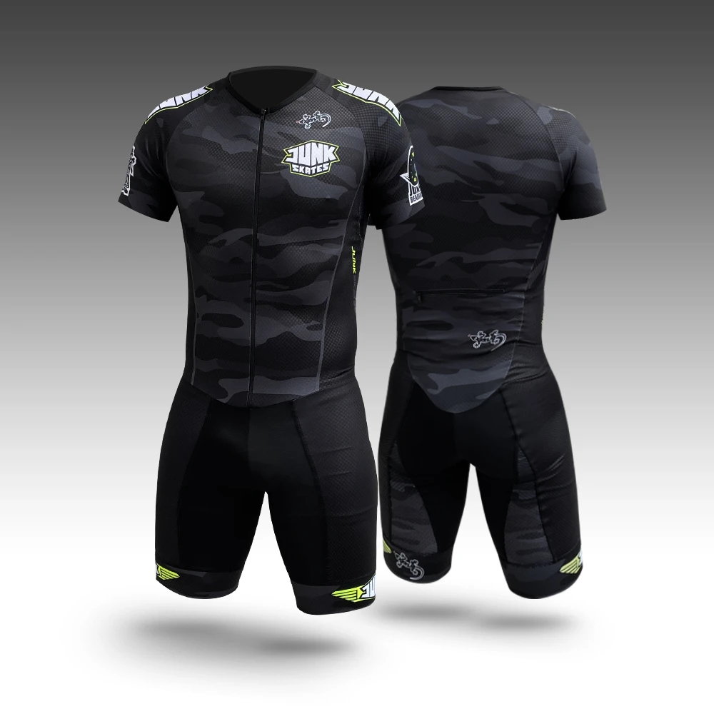 Cycling Gear Jersey - Herren Rollschuhlaufen Radtrikot Triathlon Kleidung Tri