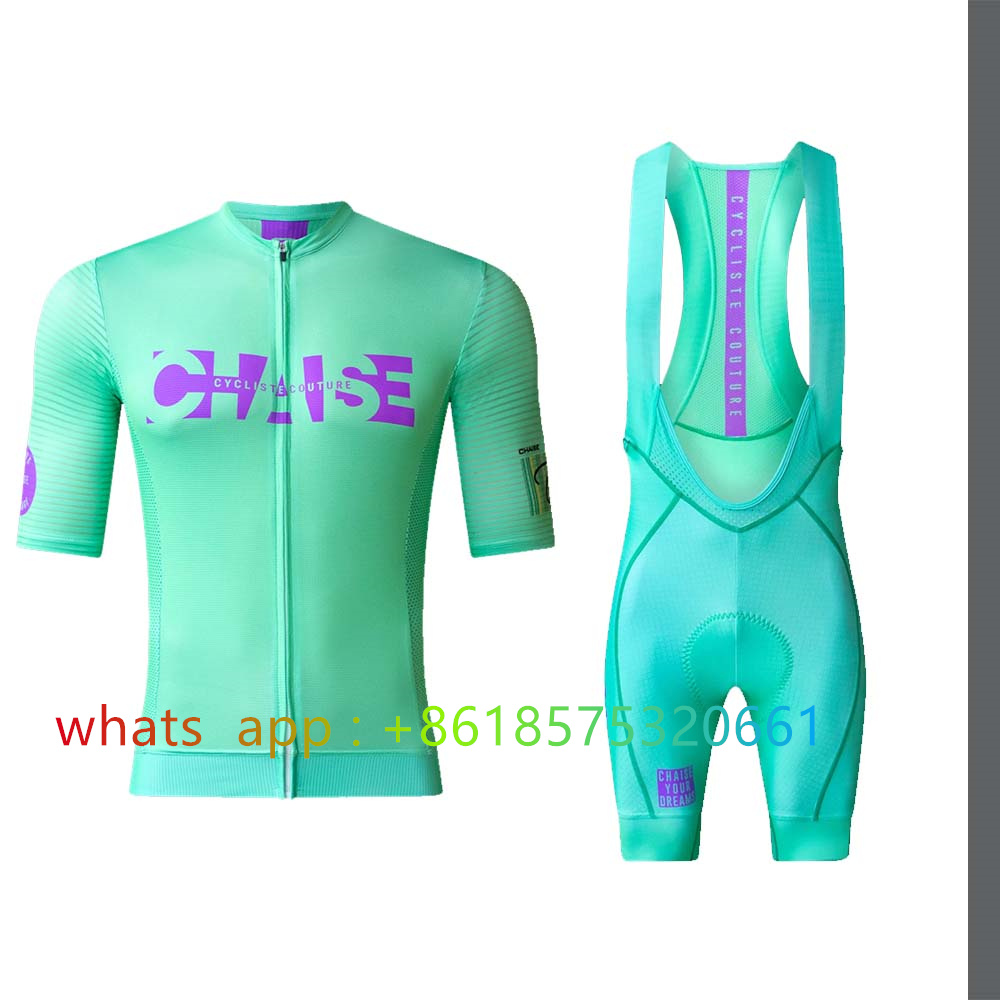 Cycling Gear Jersey - Chaise Cycliste Radfahren Jersey Set Kleidung
