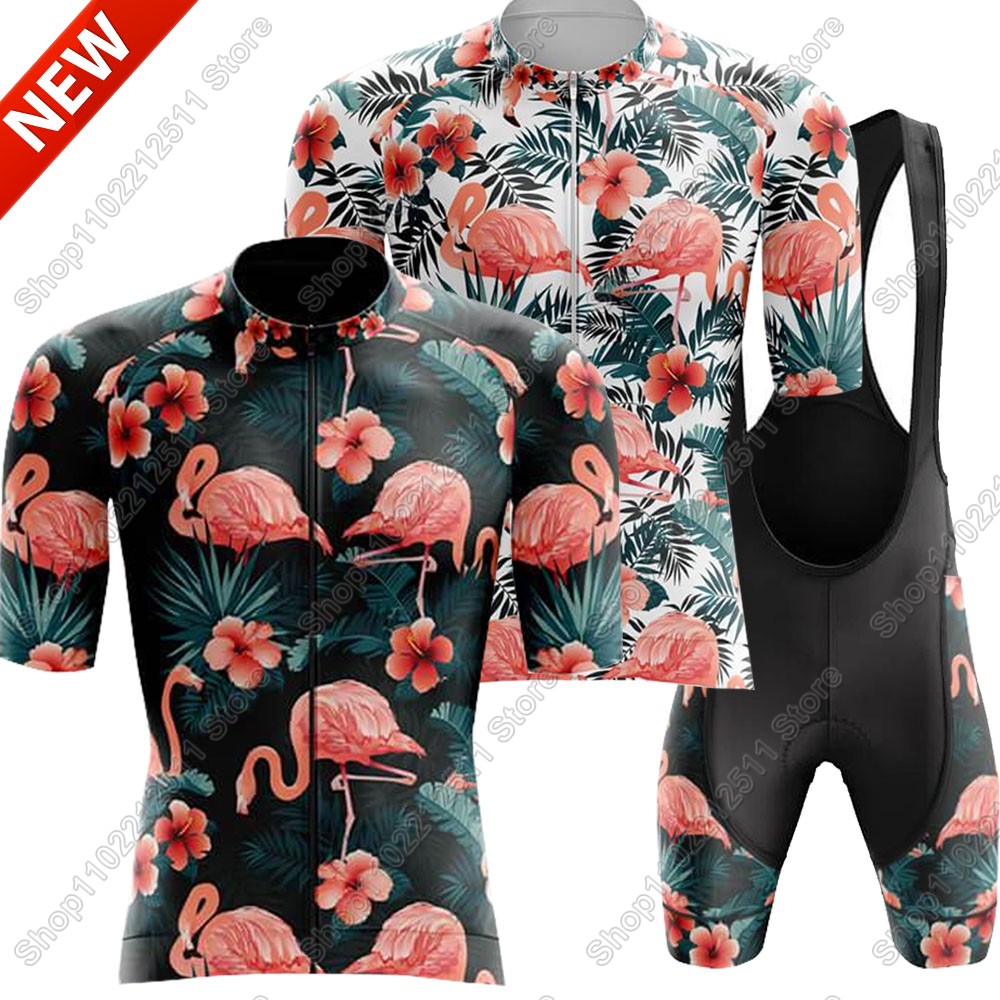 Cycling Gear Jersey - 2025, Flamingo Radfahren Jersey Set Fahrrad