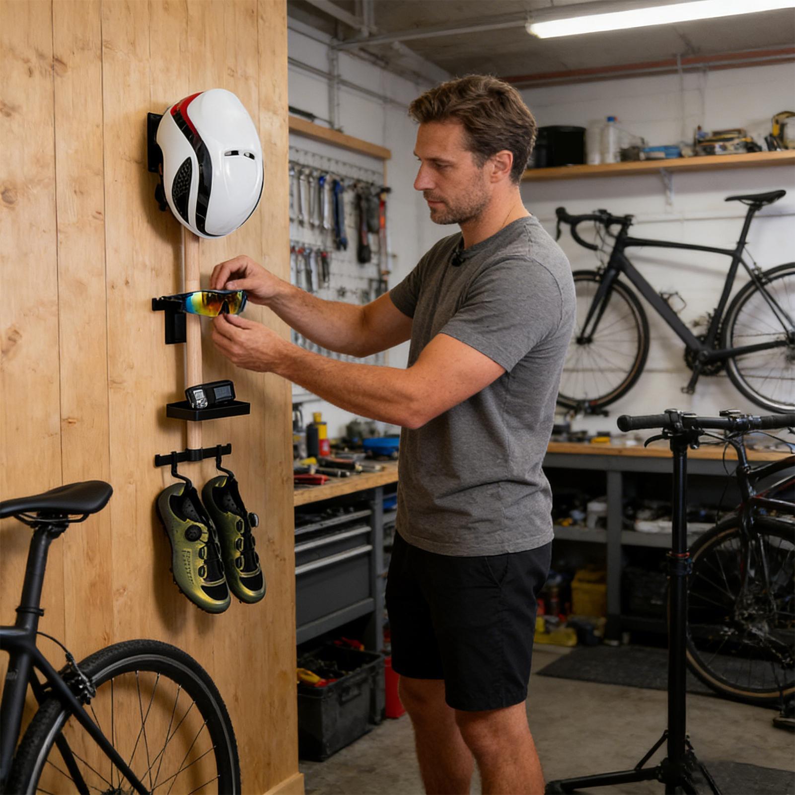 Vertikaler Fahrradzubehör-Orga – Cycling Gear Wall Mount Bewertung und Preis