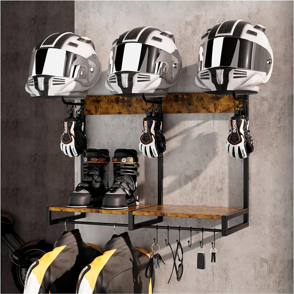 Motorradhelmhalter, wandmontie – Cycling Gear Wall Mount Bewertung und Preis