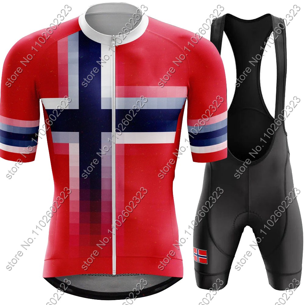 2024 Norwegen Rad trikot Natio – Cycling Gear Jersey Bewertung und Preis