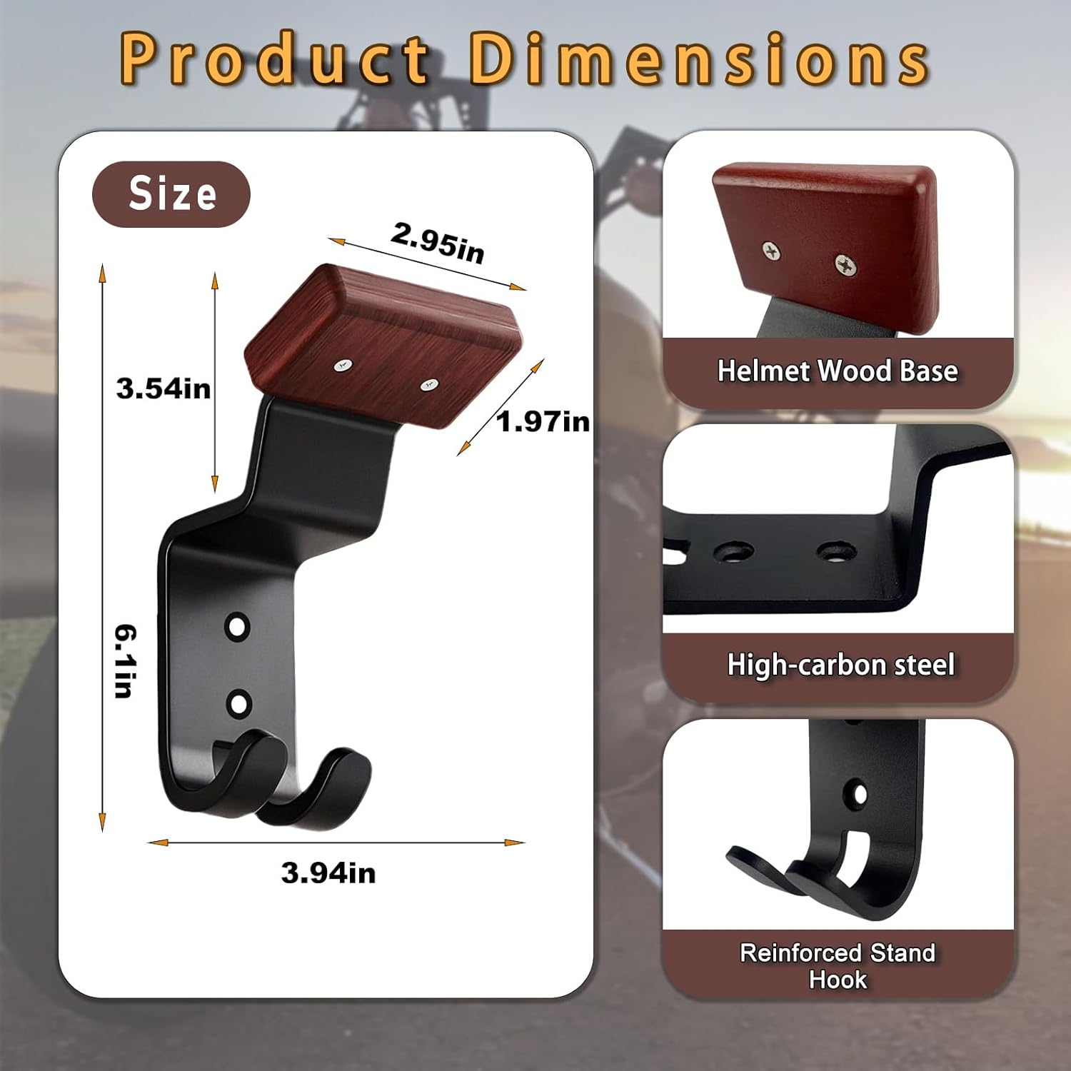 Motorradhelmhalter Wandmontage – Cycling Gear Wall Mount Bewertung und Preis