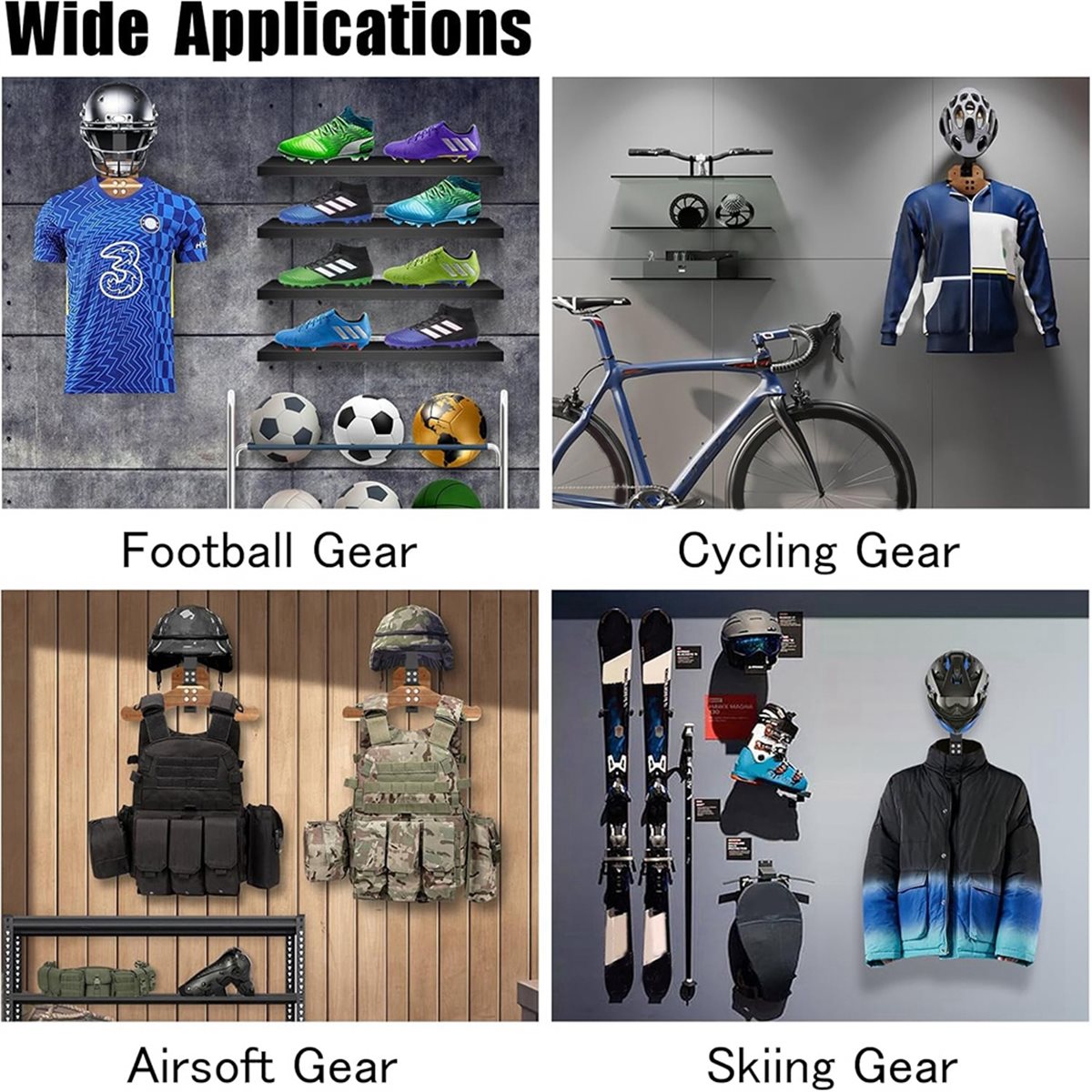618 Mega Sale Helmhalterung -  – Cycling Gear Wall Mount Bewertung und Preis